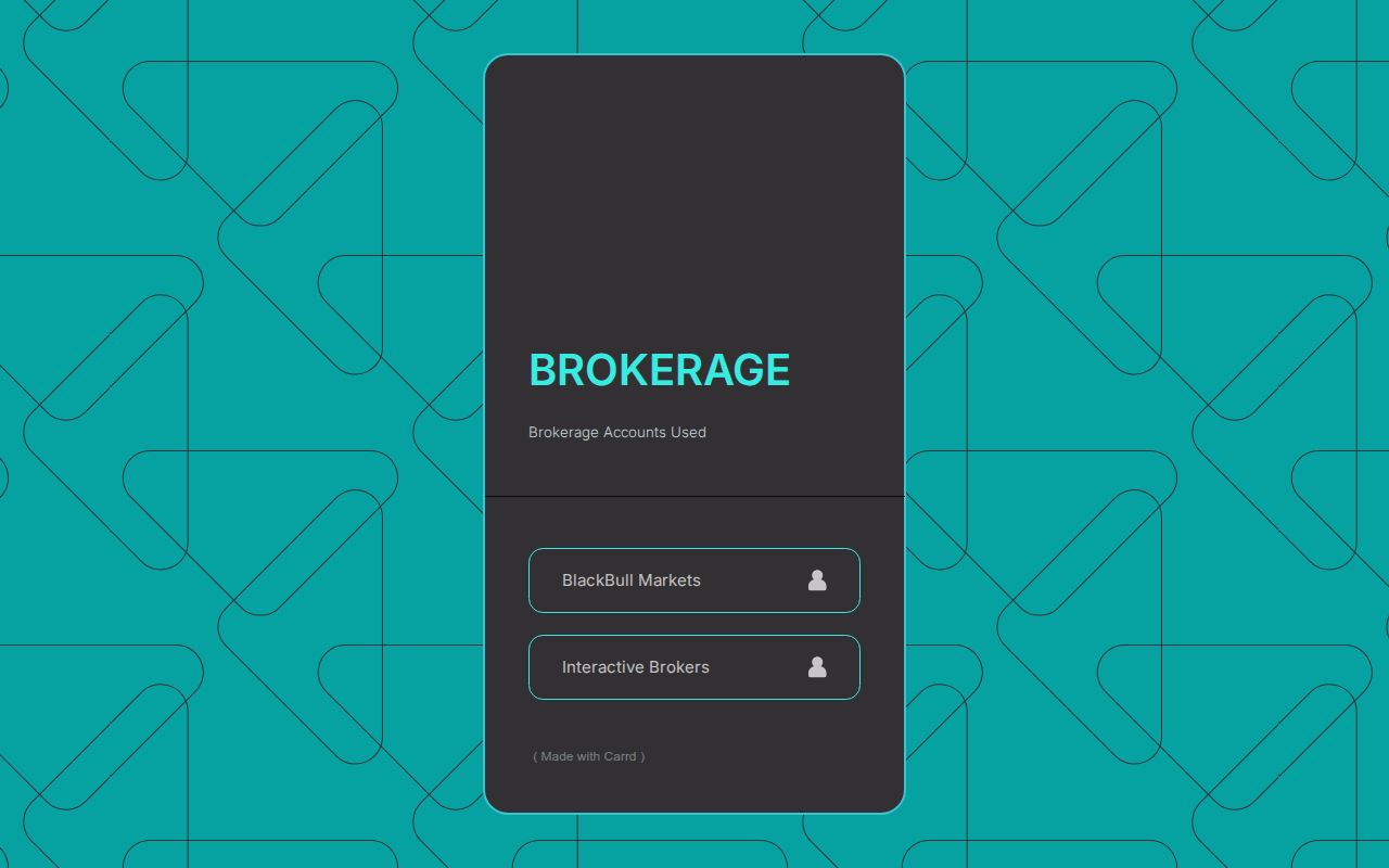 Carrd profile picture for @brokerage